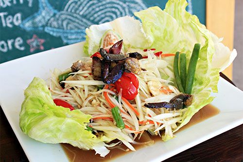 #12 Isan papaya Salad 